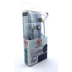 Наушники Wallytech WEA-081 Black/Gold