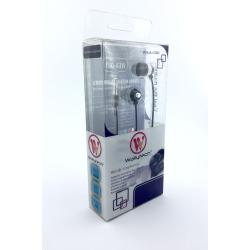 Наушники Wallytech WEA-081 Black/Silver