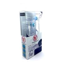 Наушники Wallytech WEA-081 Blue/White