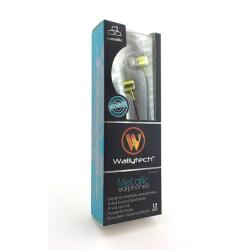 Наушники Wallytech WEA-085 Green