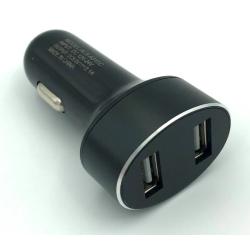 Автомобильное ЗУ Allison ALS-A315C Black (5V/2.1A/2USB) + вольтметр