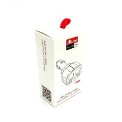 Автомобильное ЗУ Allison ALS-A318H White (5V/3.1A/2USB) + вольтметр
