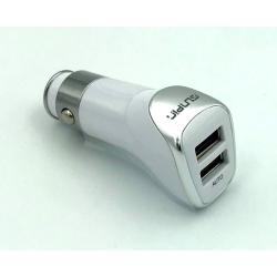 Автомобильное ЗУ SUNPIN CS-02 (5V/2.4A/2USB) White