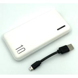 Power Bank WESDAR S80 (10000mAh/2A/2USB) White