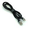 Дата кабель Remax RC-124a Jany Series Aluminum Alloy Braided 2.4A Type C Silver