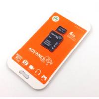 Карта памяти  4Gb ADVANCE MEDIA Micro SD + adapter
