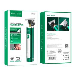 Машинка для стрижки волос HOCO DAR03 Breeze electric Hair cutter Dark Green