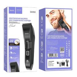 Машинка для стрижки волос HOCO DAR60 Peak electric Hair clipper beard trimmer IPX7 Black