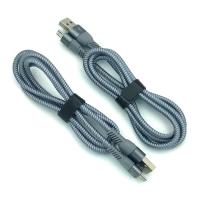 Дата кабель M-018 плетенный круглый Micro USB 1.0m Grey (тех. упаковка)