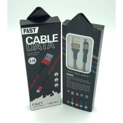Дата кабель M-103 black-box Micro USB Green