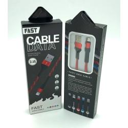 Дата кабель M-103 black-box Micro USB Red