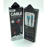 Дата кабель M-103 black-box Micro USB Blue