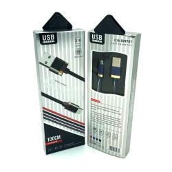 Дата кабель M-104 black-box Micro USB Blue