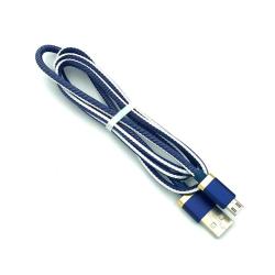 Дата кабель M-104 black-box Micro USB Blue