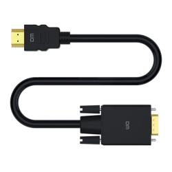 HDMI кабель-переходник DM CHB033 HDMI - VGA 1.8m