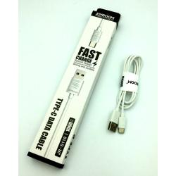 Дата кабель JOYROOM JR-118 Fast Charge Type C White