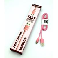 Дата кабель JOYROOM JR-118 Fast Charge Type C Pink