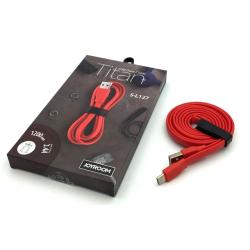 Дата кабель JOYROOM S-L127 Titan Type C Red