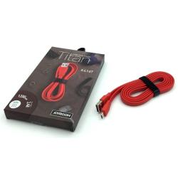 Дата кабель JOYROOM S-L127 Titan Micro USB Red