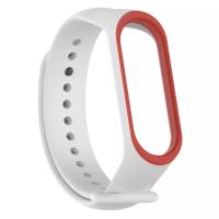 Браслет для смарт часов Mi Band 3 / 4 White_Red