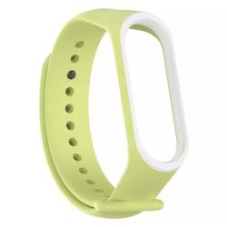 Браслет для смарт часов Mi Band 3 / 4 Green_White