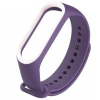 Браслет для смарт часов Mi Band 3 / 4 Violet_White
