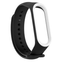 Браслет для смарт часов Mi Band 3 / 4 Black_White