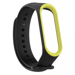 Браслет для смарт часов Mi Band 3 / 4 Black_Yellow