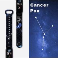 Браслет силиконовый для смарт часов Mi Band 3 / 4 Рак