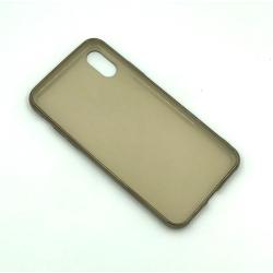 Чехол iPhone X/XS Silicon Case Clear Gold