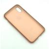 Чехол iPhone X/XS Silicon Case Clear Rose Gold