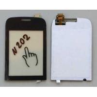 Сенсорный экран для NOKIA Asha 202/203 Black