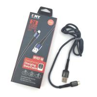 Дата кабель EMY MY-452 micro USB Black