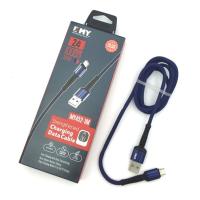 Дата кабель EMY MY-452 micro USB Blue