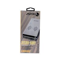 Power Bank ASPOR A341W Wirlss Charging (8000mAh/2.4A/2USB) White