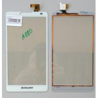 Сенсорный экран для Lenovo A880 White