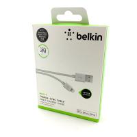 Дата кабель Belkin iPhone 5 2M White (коробка)
