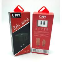 Сетевое ЗУ EMY MY-227  with out cable White (5V/2.4A/2USB)