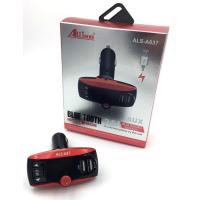 FM модулятор ALS-637 Bluetooth + Charger (1USB/5V/2.5A) Black/Red